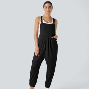 Halara Waffle Casual Overalls